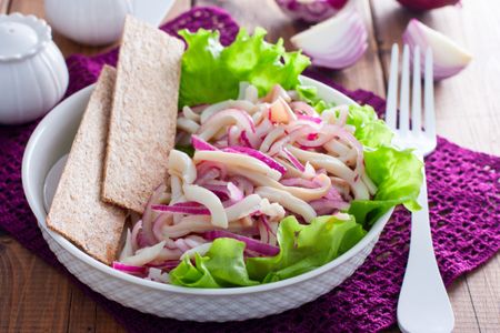 Маринованные кальмары 